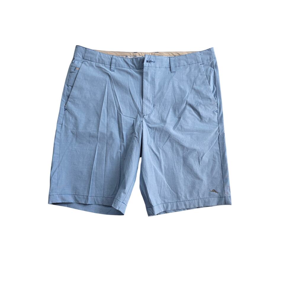 Tommy‎ Bahama Shorts Mens 38 Blue Flat Front Coastal Resort Casual Golf - Picture 2 of 8